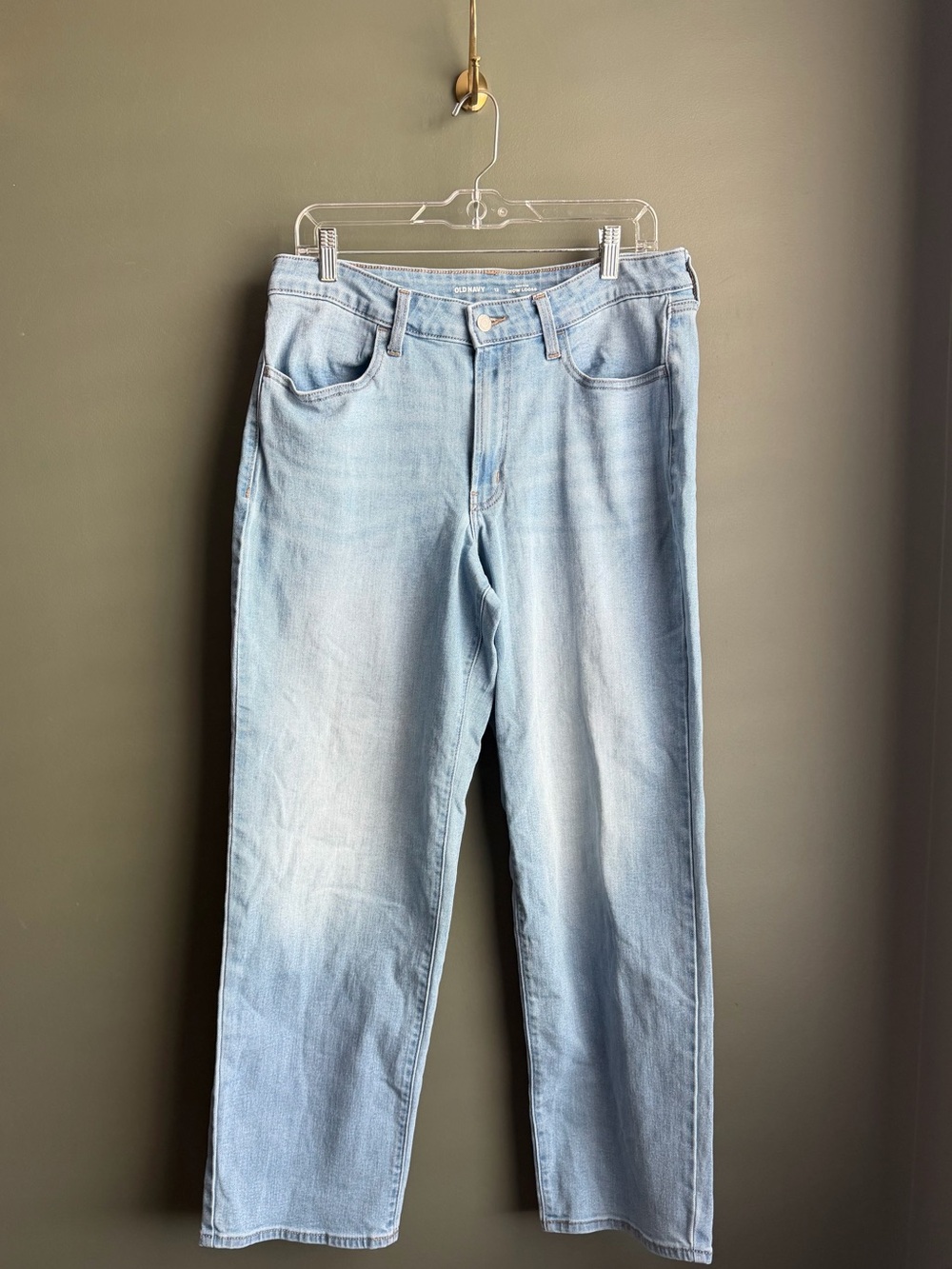 Old Navy Light Blue High-Rise Wow Loose Jeans